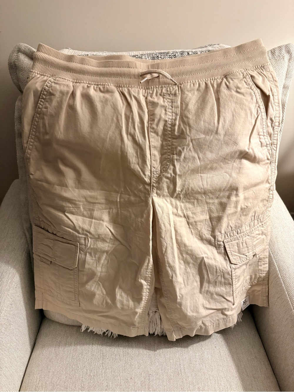 Boys Sonoma Tan Drawstring Waist Shorts